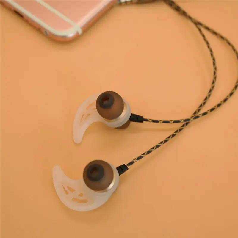 5 пар универсальных спортивных крючков для ушей силиконовые зажимы наушников