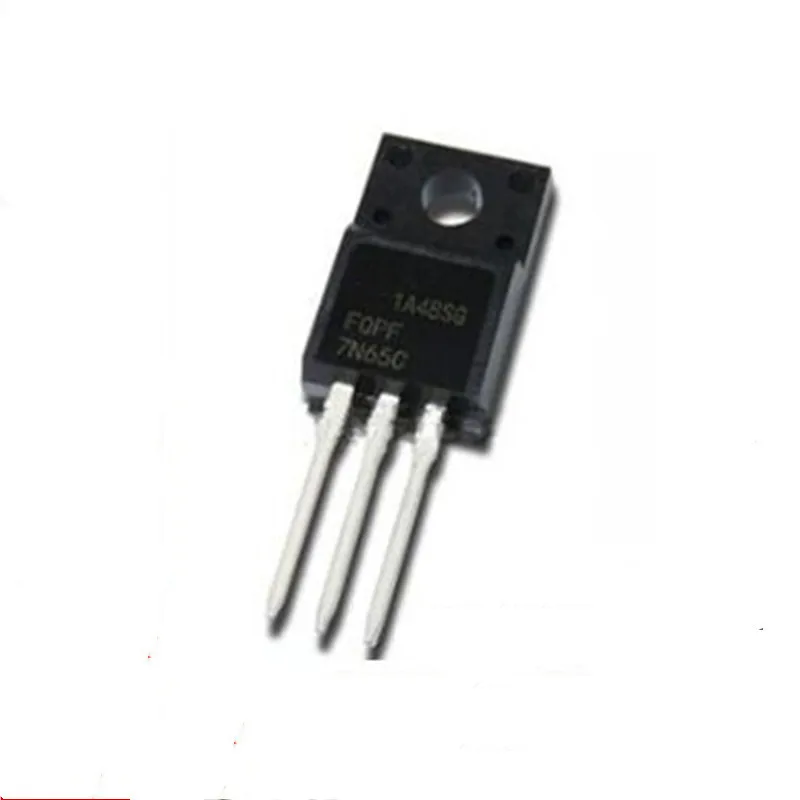 10 шт FQPF7N65C 7N65 TO 220F FQPF7N65 220|Интегральные схемы| |