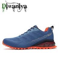 men trail running shoes outdoor cushioning sole big size 41 50 sport trainers male red breathable athletic footwear men sneakers