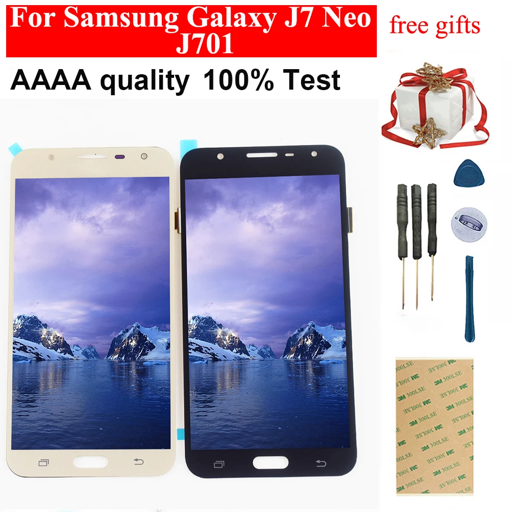 Дигитайзер сенсорного экрана в сборе для Samsung Galaxy J7 Neo ЖК дисплей J701 J701M J701MT J701F