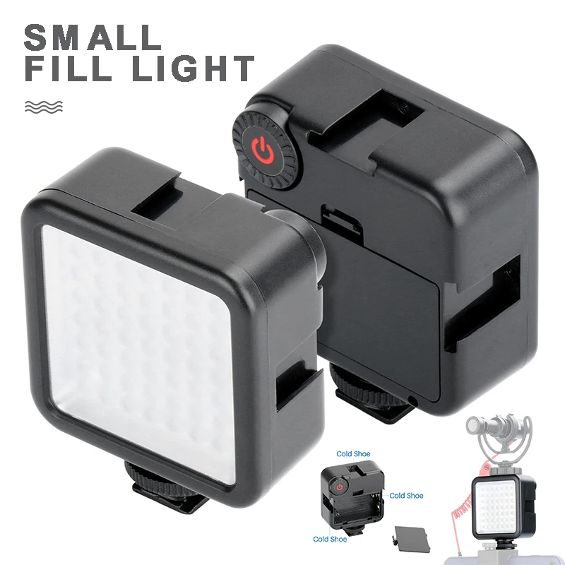 

Mayitr 1 шт. Ультра-яркий 6 Вт светодиодный маленький заполняющий светильник мини-светильник для фотосъемки s для Ulanzi SLR телефон с регулируемой я...