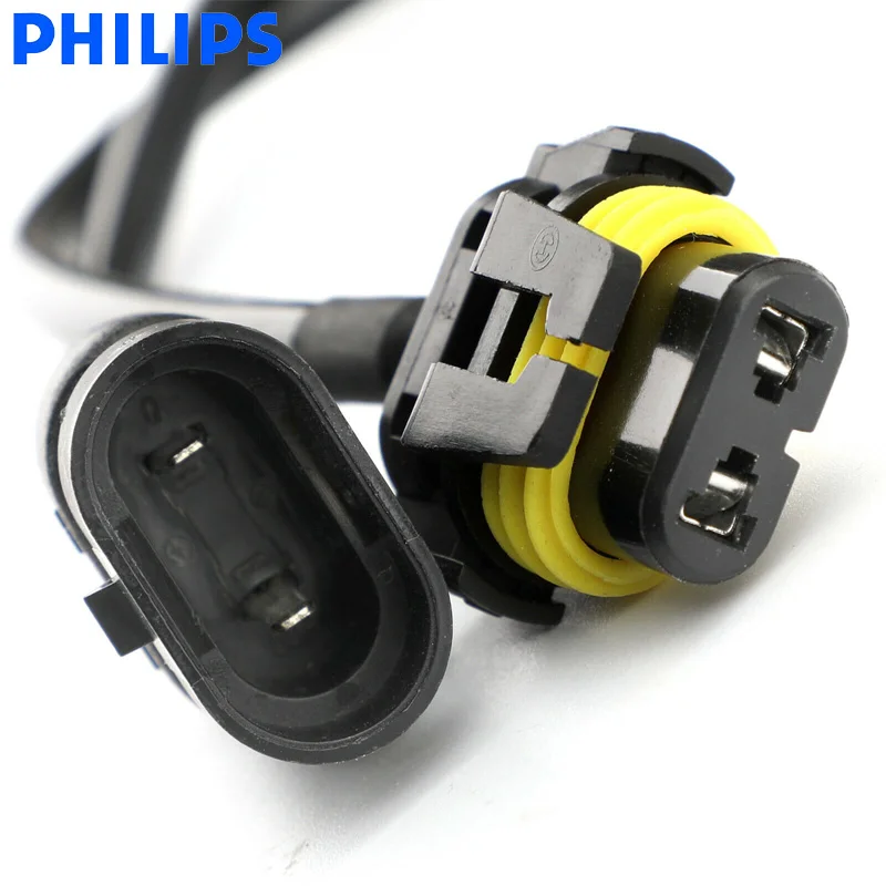 Philips 12V светодиодный адаптер Canbus 9005 9006 9012 HB3 HB4 H1R2 автомобилей головной светильник декодер Предупреждение компенсатор без мерцания 18956 C2, пара