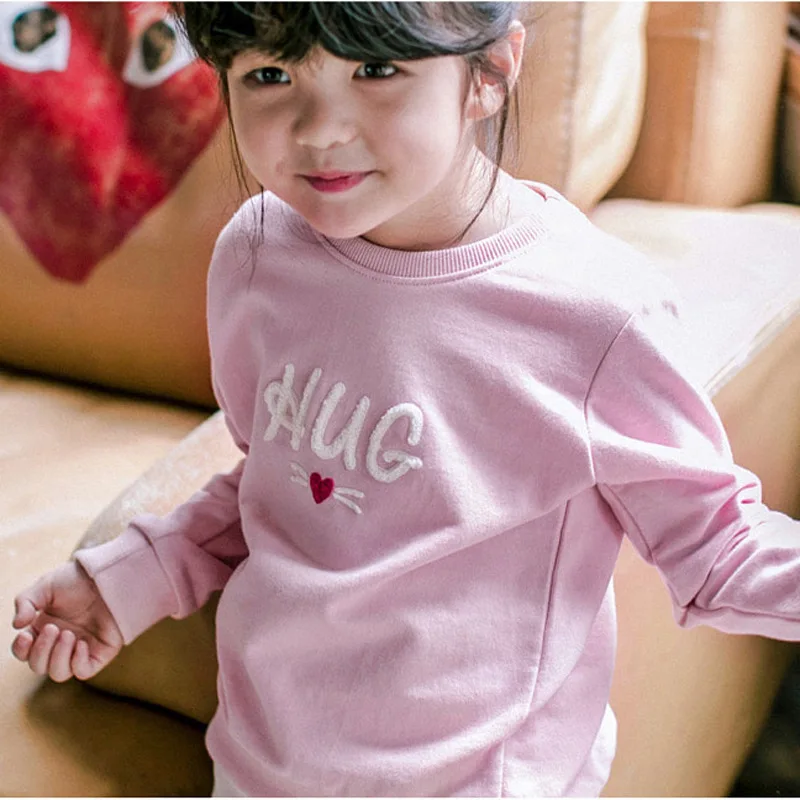 Комплект одежды для родителей и детей хлопковая толстовка с капюшоном надписью