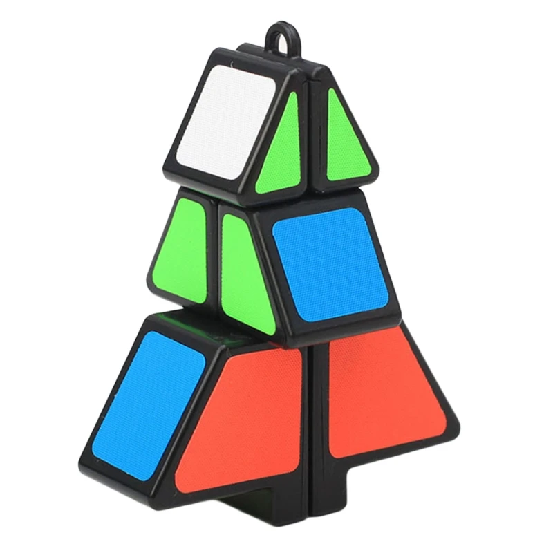 Скоростной куб в форме рождественской елки головоломка Лучший Подарок Чулок для