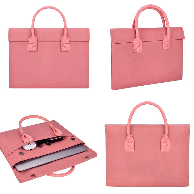 travel office business documents storage pouch portable shockproof briefcase laptop bag cell phone file organize package supply free global shipping