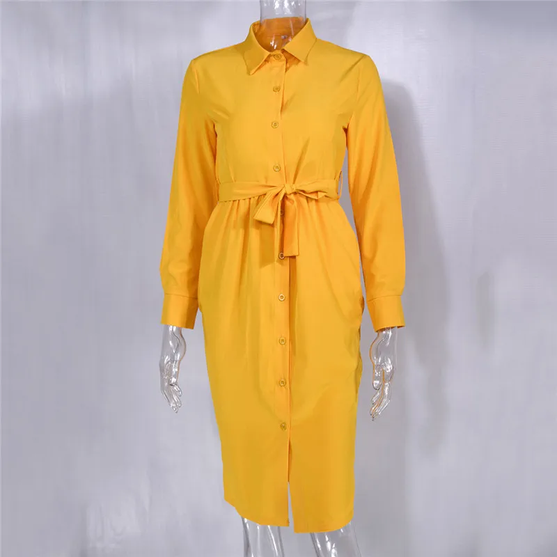 Платье женское средней длины с длинным рукавом повседневное винтажное офисное