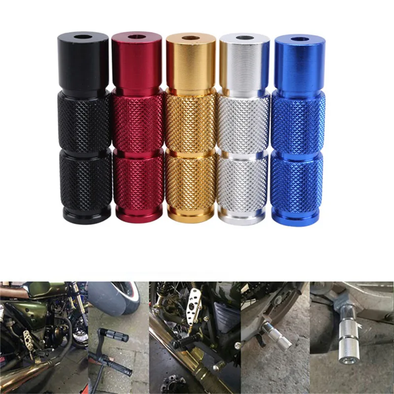 

Алюминиевые Подножки для мотоцикла, 8 мм, с ЧПУ, для езды на мотоцикле и велосипеде, универсальные, для Yamaha Kawasaki Honda