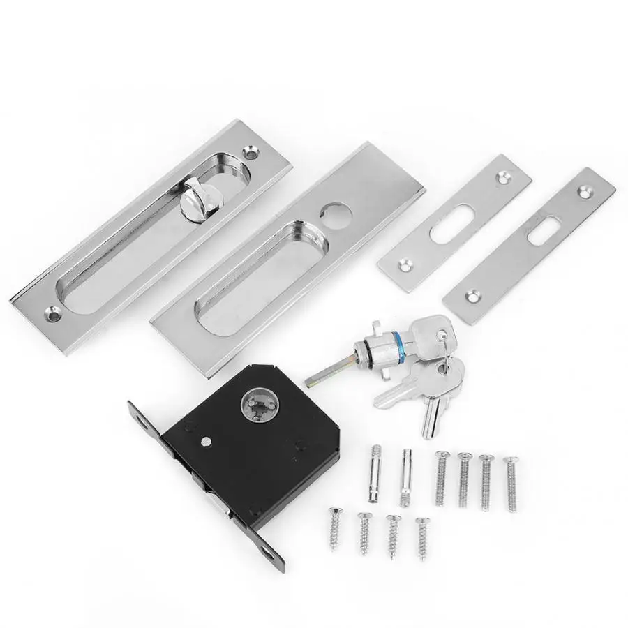 Замок для раздвижной двери из цинкового сплава|Замки| |