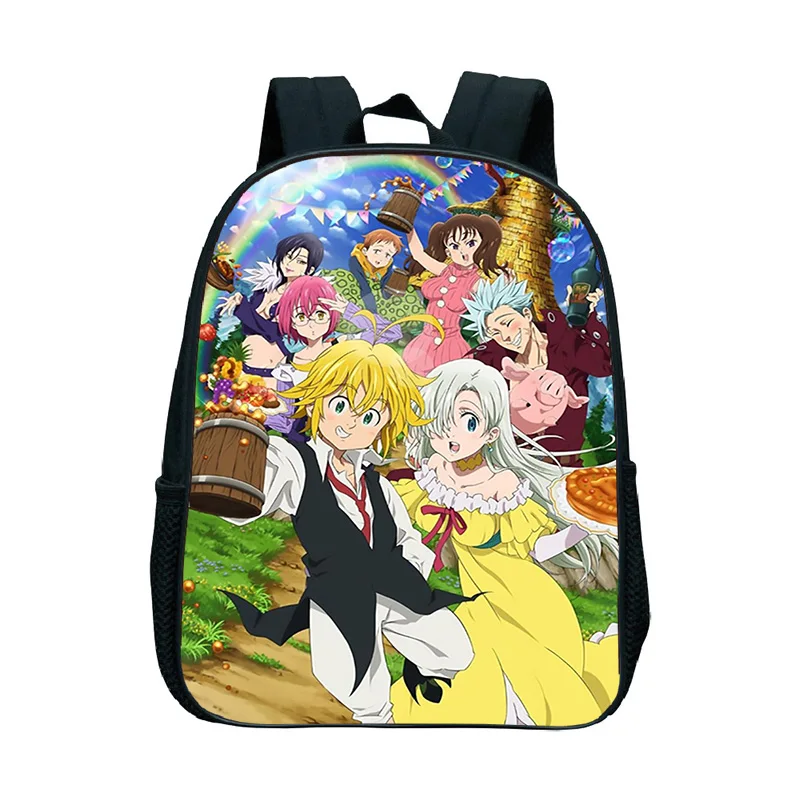 3 Рюкзак The Seven Deadly Sins, школьные сумки на плечо для маленьких мальчиков и девочек, рюкзак для детского сада, детские школьные сумки - Цвет: 3