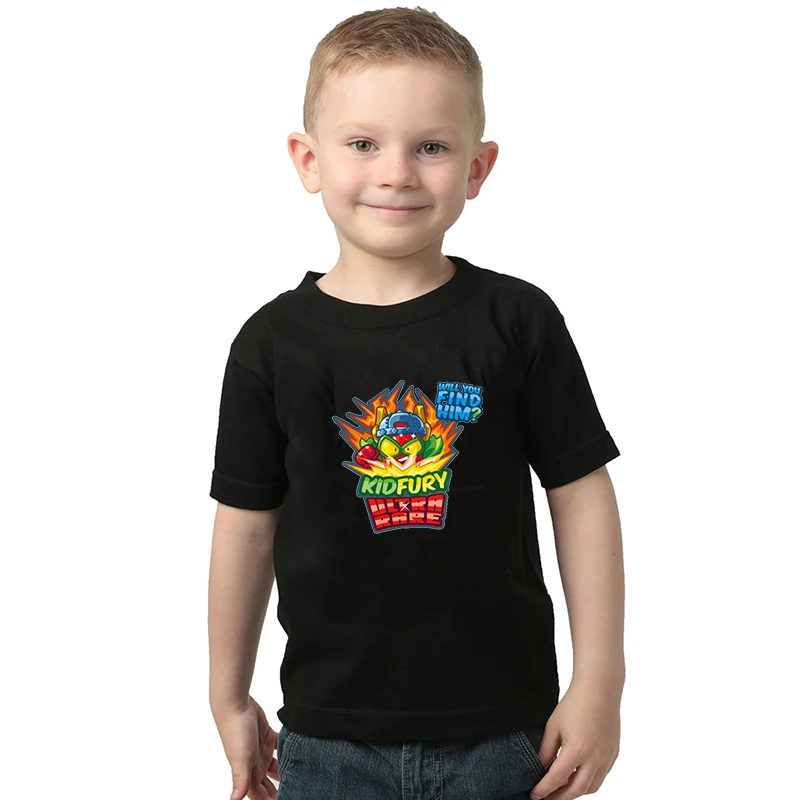 

Boys Summer TSHIRTS Super Zings Children's Girl's Boys Kids Short Sleeves T-shirt Super Zings T Shirt Tee Tops For Children