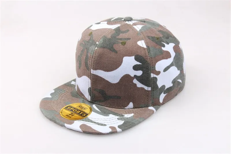 Камуфляжная кепка Snapback с плоскими полями камуфляжная бейсболка цифровая мужская