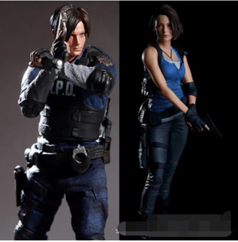 Фигурка из игры Biohazard фигурка Джилл Валентин Леон Кеннеди ПВХ проживай зло