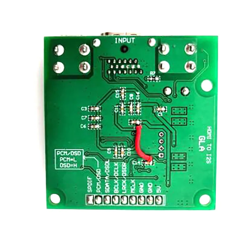 Dykbcells HDMI разделенное извлечение цифровой аудиосигнал I2S DSD SPDIF модуль для декодера