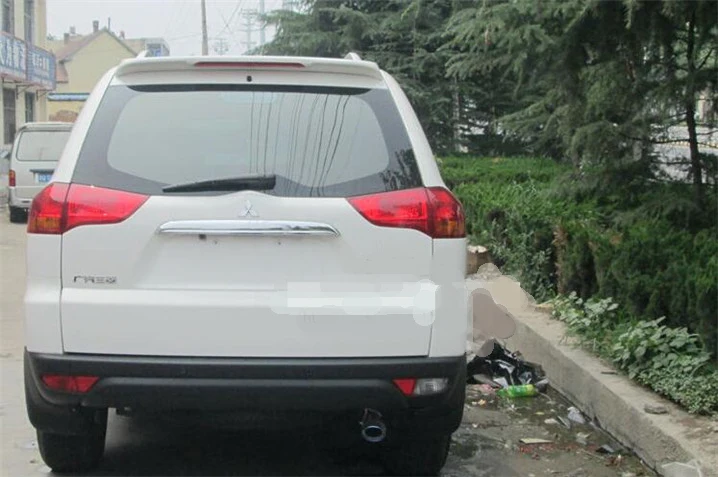 Спойлер для Mitsubishi pajero sport 2008 2014 wiht светильник высококачественный АБС пластик