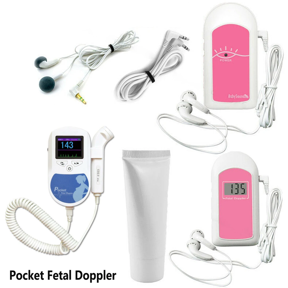 Фетальный допплер ультразвуковой детектор сердцебиения для детей домашний