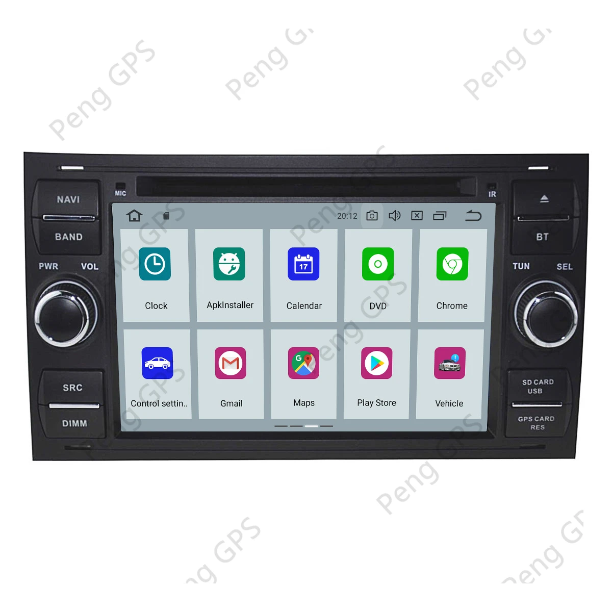 Android13 мультимедийный стерео для FORD FOCUS C-MAX FIESTA FUSION GALAXY TRANSIT KUGA GPS навигация CD DVD