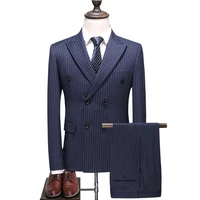brand mens daily suit business trend mens casual fashion double breasted four seasons mens formal suit mens best mens dress