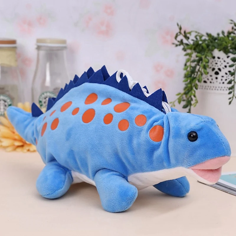 Чехол для карандашей и ручек с динозавром плюшевая игрушка детей креативная