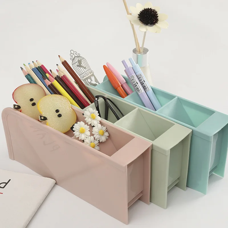 Многофункциональный 4 сетки настольная корзина для хранения Коробка Чехол