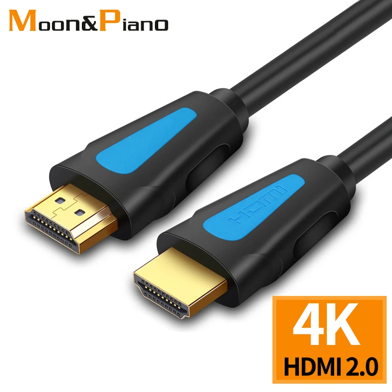

1080P HDMI 2.0 Male to Male Cables 3D 4K HD Quality PS3 TV Monitor Multi Devices Data Sync Fast Speed Stable Extension Wire