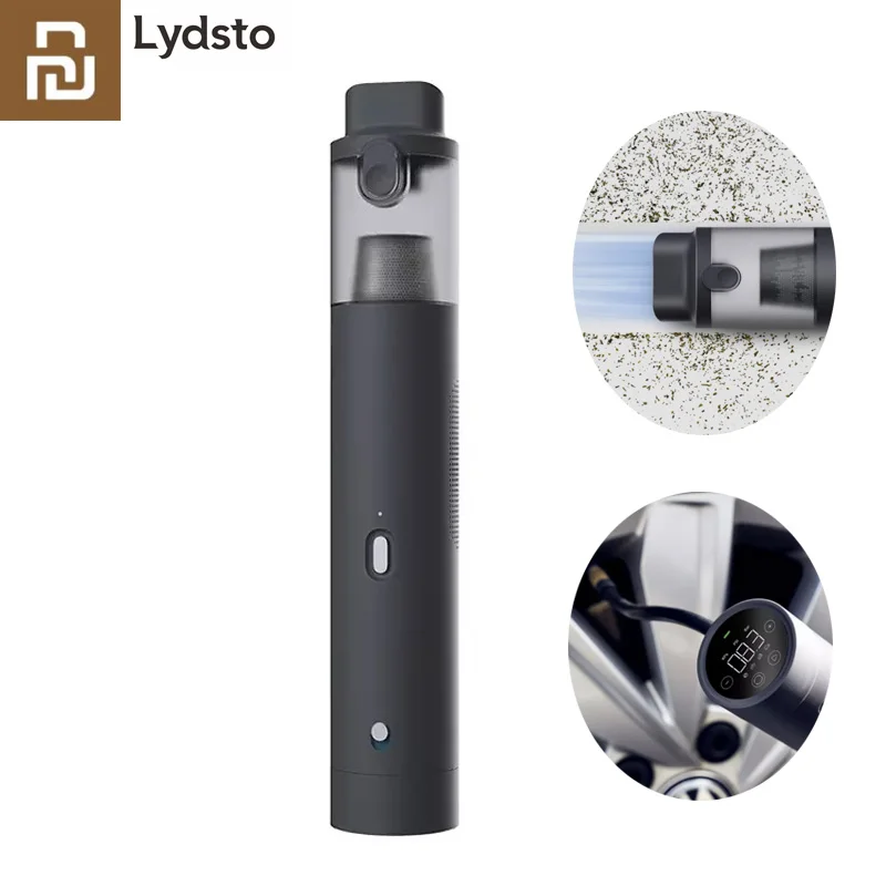 

Беспроводной ручной пылесос Youpin Lydsto 10000PA 150PSI и воздушный насос 2 в 1, многофункциональный пылесборник для автомобиля, дома и офиса