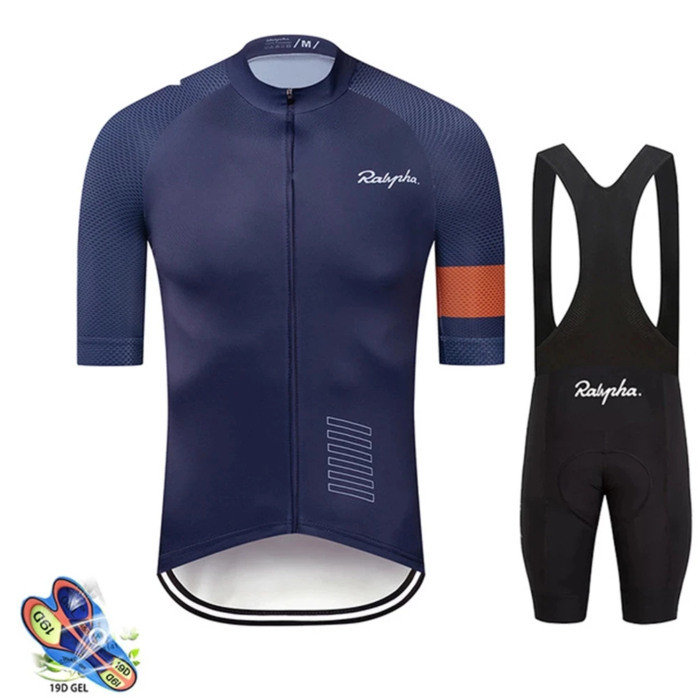 

Raudax-Conjunto de ropa de Ciclismo para hombre, Maillot de manga corta para Ciclismo de montaÃ±a o triatlÃ³n, 2020