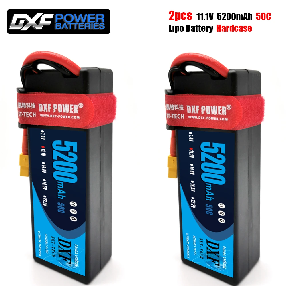 аккумулятор dxf 3s 5200 мач 50c 111 в 8000 мач 110 c rc lip
