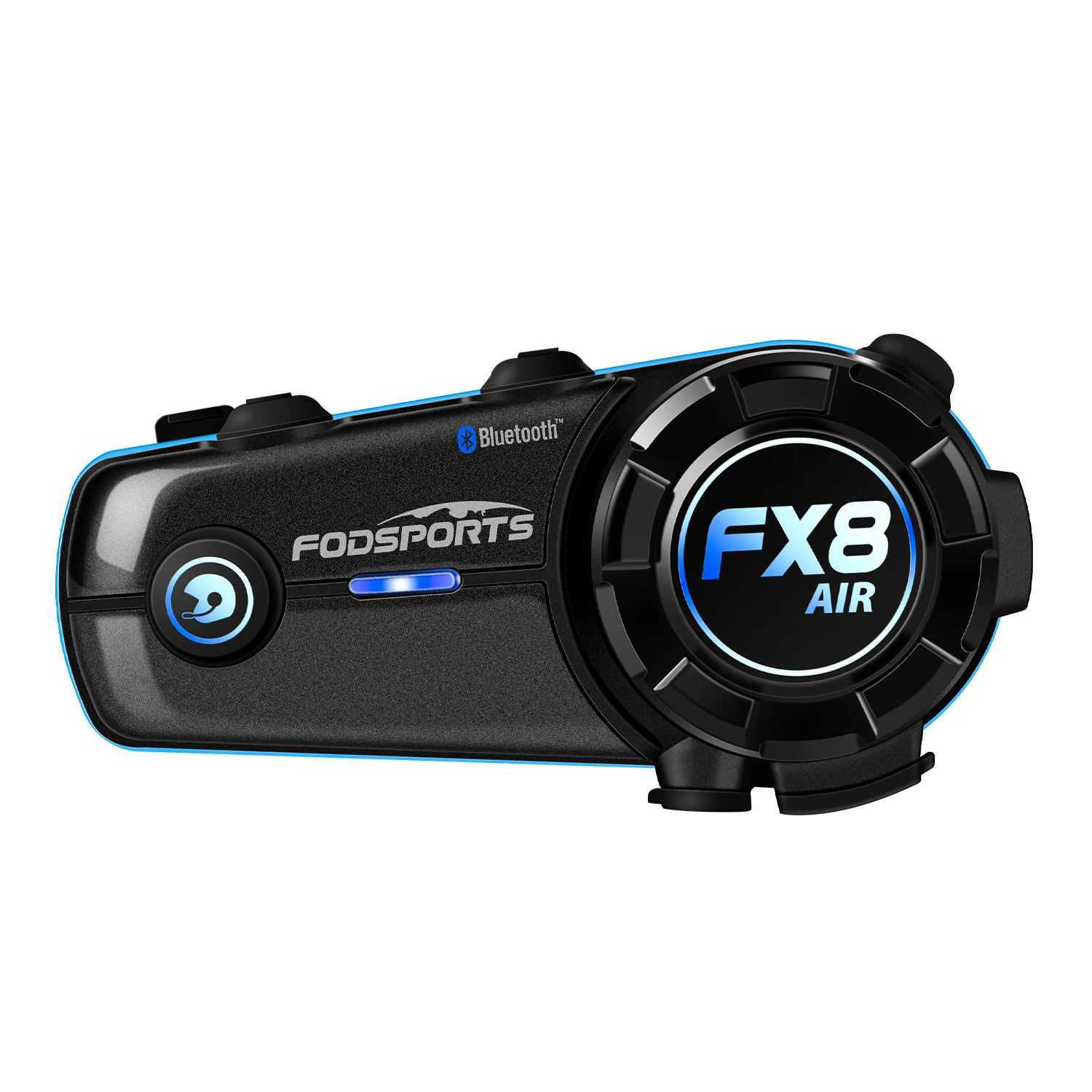 Fodsports FX8 AIR мотоцикл домофон беспроводной шлем гарнитура bluetooth 5,0 чип CSR BT переговорное устройство FM радио 3 звуковых эффекта - изображение