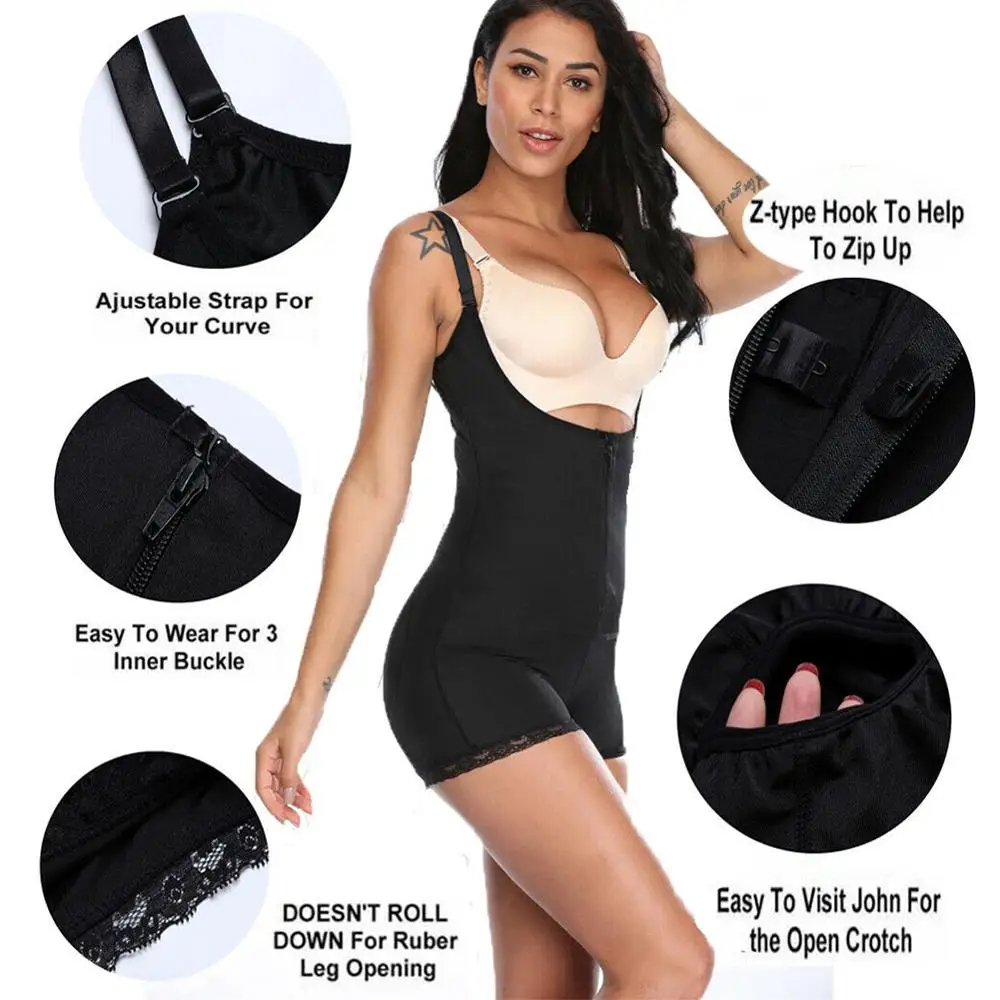

Womens Slimming Body Shapewear Post Parto Surgery Girdle Sling Push up Body Shape Building Shapers High Waist Slimming Tummy M2