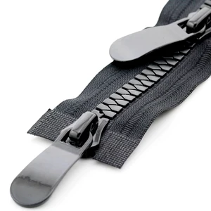 Молния из смолы, 8 #15 #2070809095100120150 см, с закрытым концомс открытым концомс двойным ползунком, автоматическая блокировка, эко молния для шитья одежды