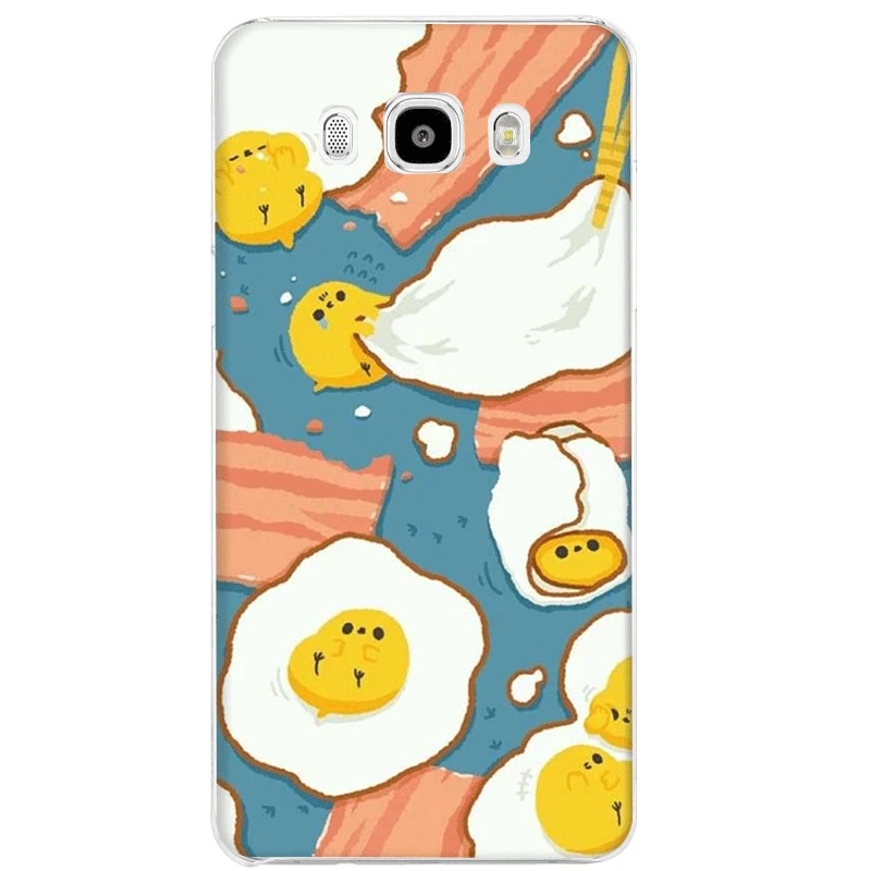 Чехол для телефона Samsung Galaxy A20 A30 A40 A50 A60 A70 A10 A3 A5 A6 A7 A8 A9 Plus жесткий чехол милый Gudetama