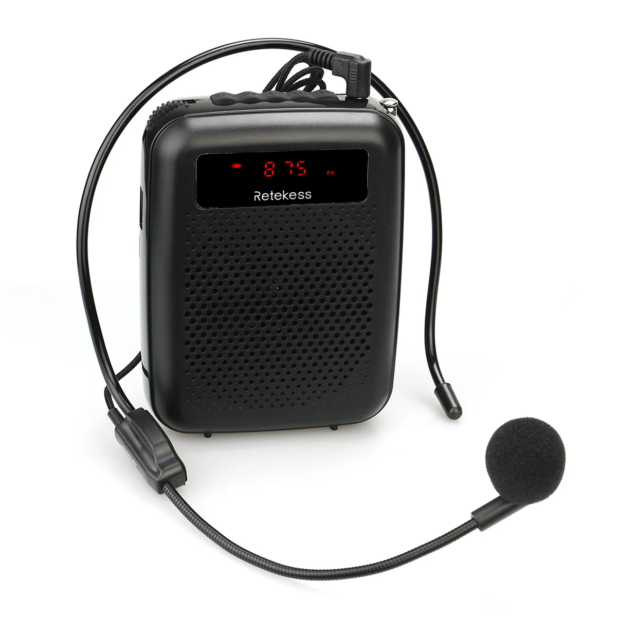 Портативный FM усилитель речи RETEKESS PR16R мегафон с функцией записи голоса радио