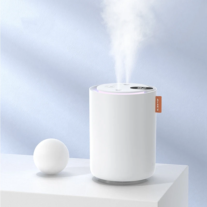 

500ML Portable Personal Humidifier Dual Atomize Nozzle Aroma Diffuser Humidifier Adjustable Mist Modes