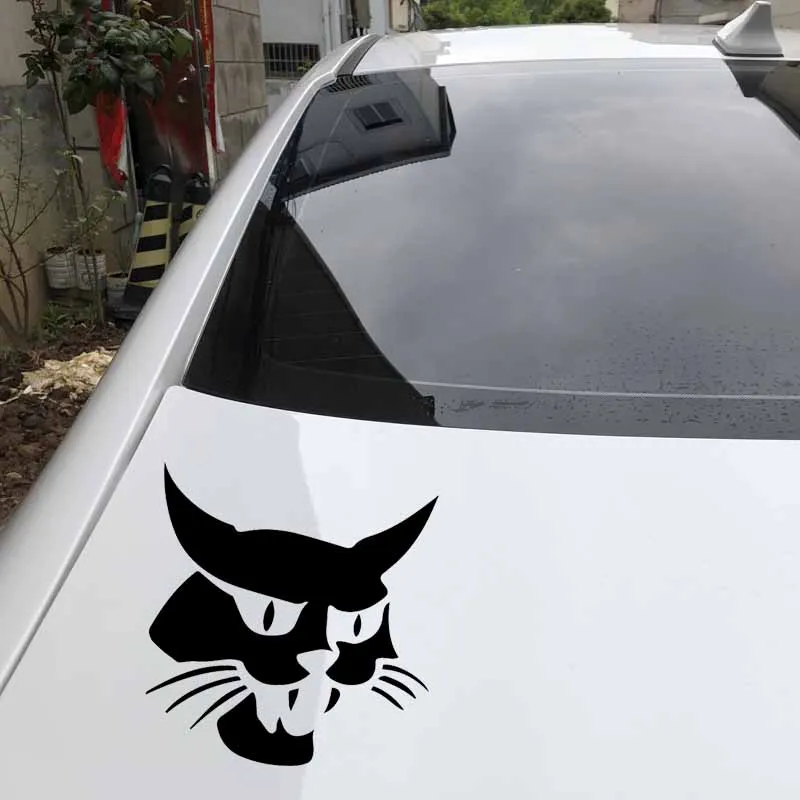 Автомобильные наклейки Fun Bobcat Windows ПВХ талисманы графические для автомобиля