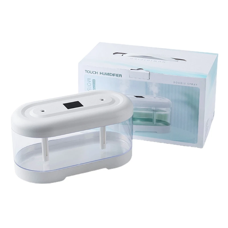 

Mist Humidifier w/ Night Light Visible Water Tank 2L Ultrasonic Mist Humidifier