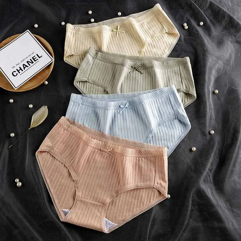 Женские трусики для менструации Wavaiov хлопковое нижнее белье сексуальное