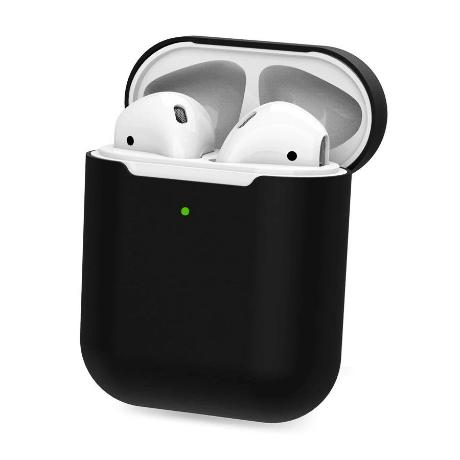 Силиконовый чехол для AirPods 2 Наушники Тонкий Apple Защитный IPad Air стручки Airpod2 сумка