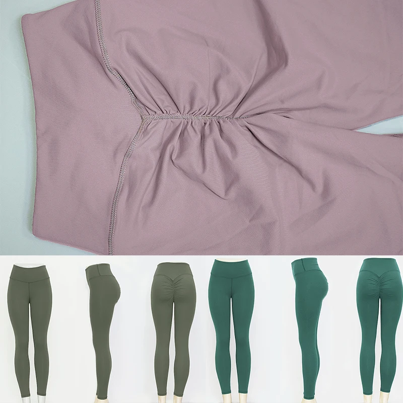 Женские облегающие леггинсы Tuofan спортивные Леггинсы с эффектом пуш-ап для