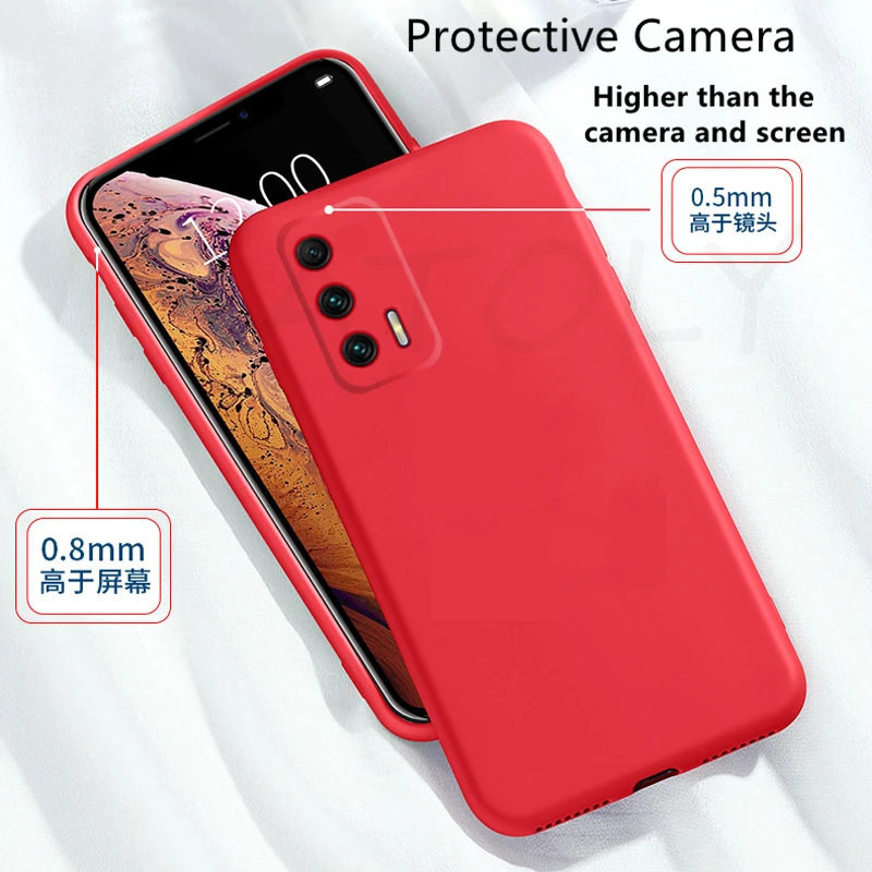 for realme gt 5g case original liquid silicone shockproof coque case for realme gt master cover for realme gt master explorer free global shipping