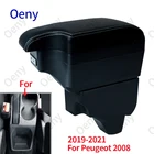 Подлокотник для Peugeot 2008, подлокотник для Peugeot 208, 2019, 2020, аксессуары для интерьера Peugeot