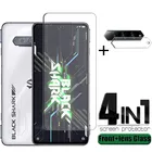 4 в 1 для Xiaomi Black Shark 4S для Black Shark 4S закаленное стекло для Black Shark 4S 9H прозрачная защита для экрана для Black Shark стекло для объектива