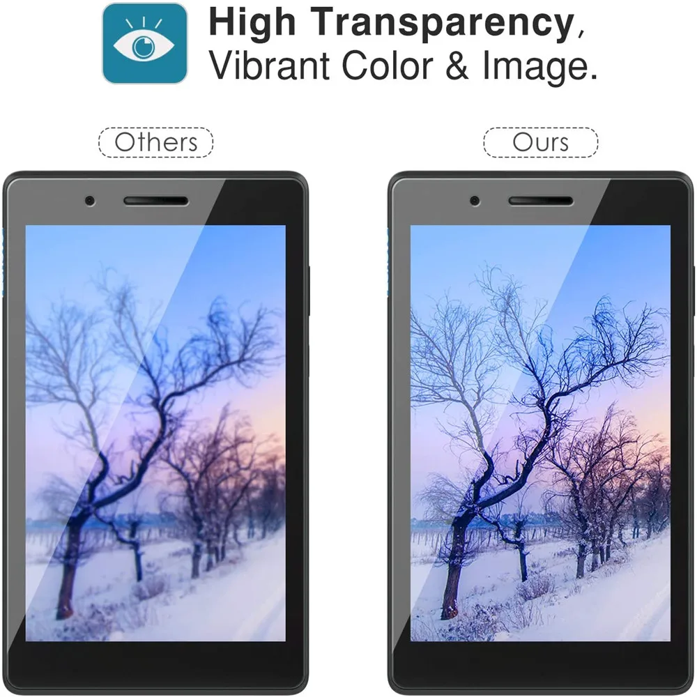 Закаленное стекло 9H для Lenovo Tab E7 7 0 дюйма защита экрана TB-7104F от отпечатков пальцев