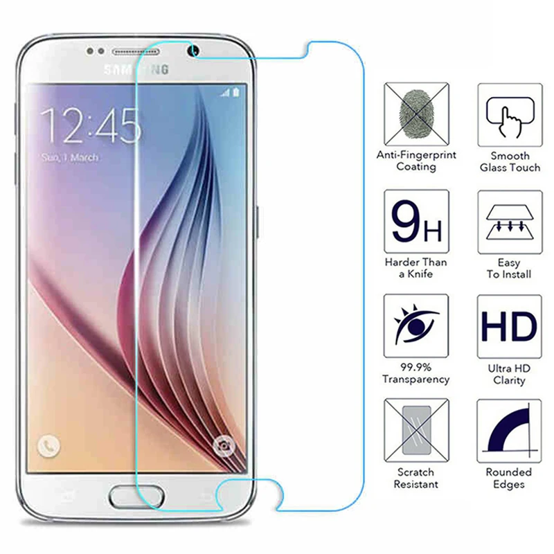 Закаленное защитное Стекло для Samsung Galaxy J3 J5 J7 A3 A5 A7 Экран протектор J6 A6 A8 плюс A9 Стекло пленка