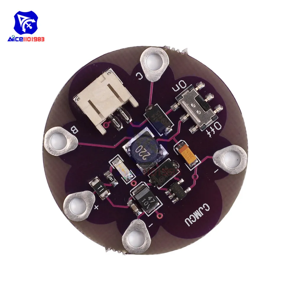 Повышающий Модуль питания литиевой батареи diymore LilyPad для Arduino 5 В | Электронные