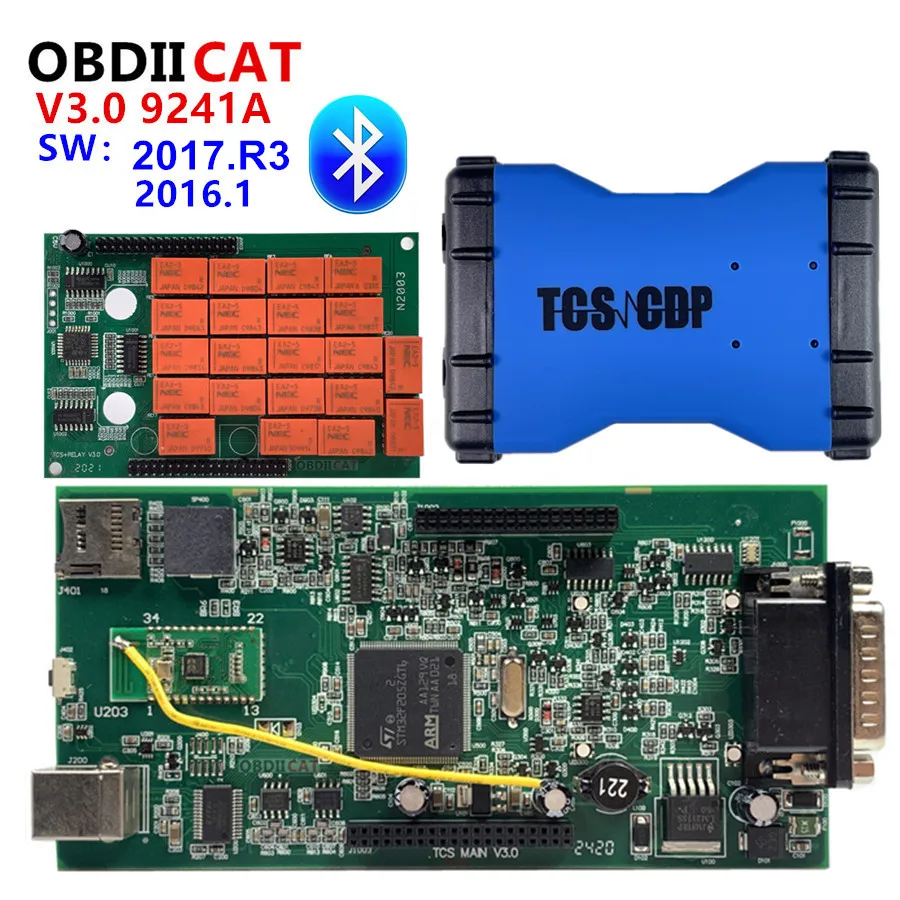 2017 3 SW с Keygen новый VCI VD TCS Bluetooth 2016.R0 keygen для диагностического ремонта автомобиля