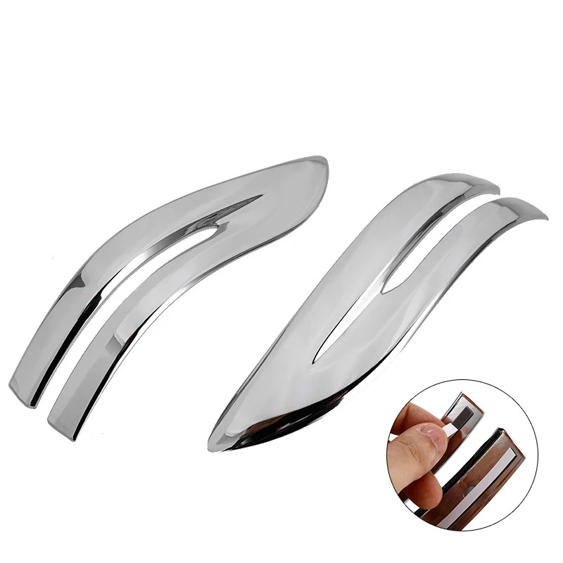 Отделка заднего вида 2 шт. АБС-пластик хромированный внешний вид автомобиля для CRV