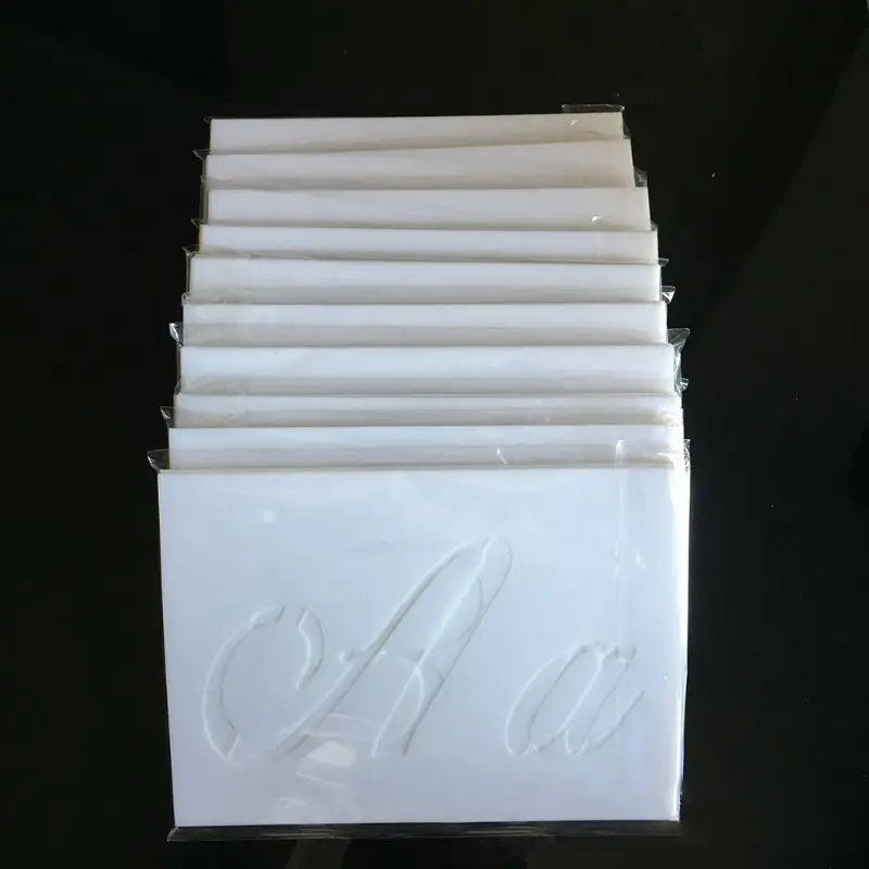 

36pcs/set Letter Alphabet Stencil Wall Painting Wood DIY Drawing Template Craft