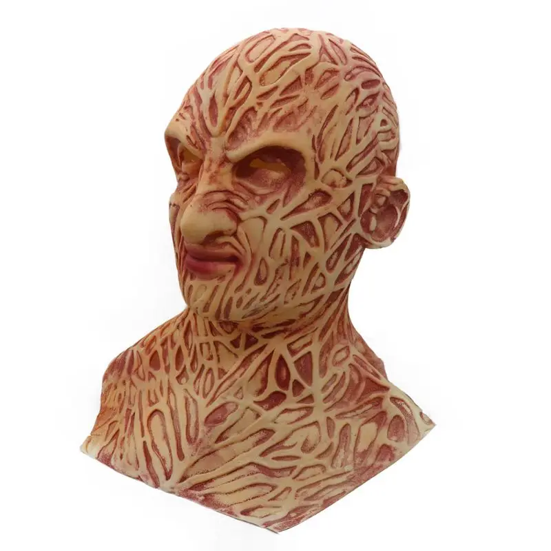 

Creepy Scary Latex Full Face Mask for Halloween Costume Haunted House Props