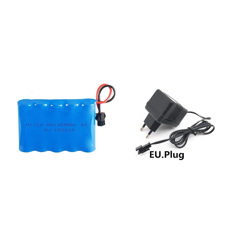 6 v 1400mah NICD батарея и зарядное устройство набор для Rc игрушки автомобили танки