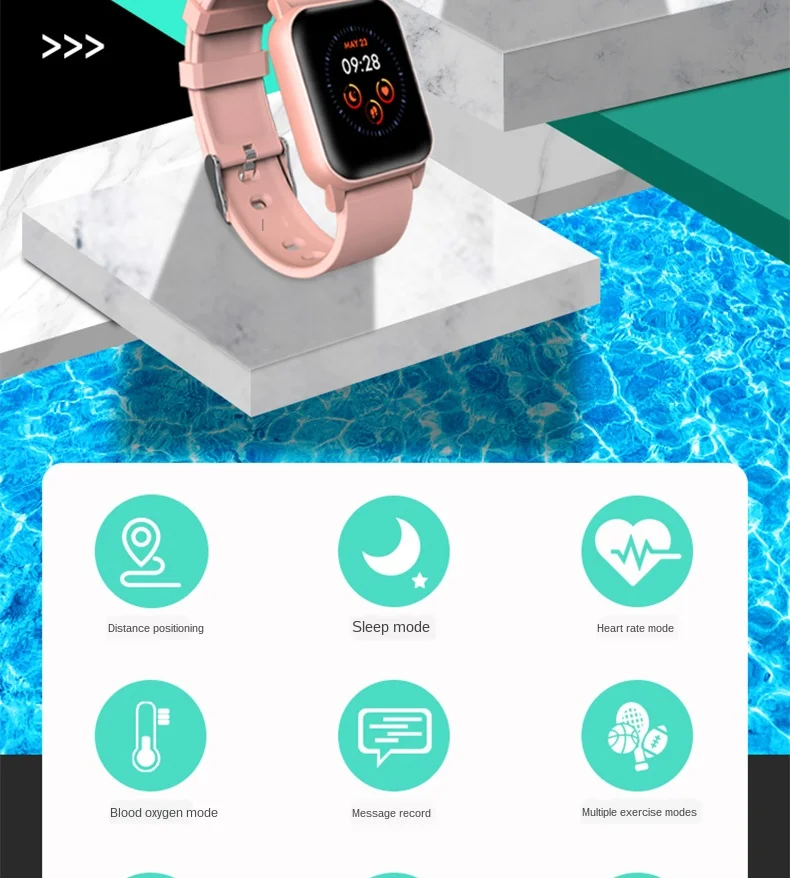 2020 KY112 Смарт-часы фитнес-трекер Bluetooth IOS Android часы телефон камера музыкальный плеер
